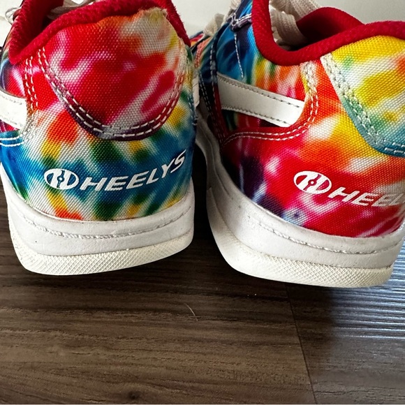 Reebok x Heelys Tie-Dye Roller Sneaker Shoes Youth Size 3 - Picture 7 of 16